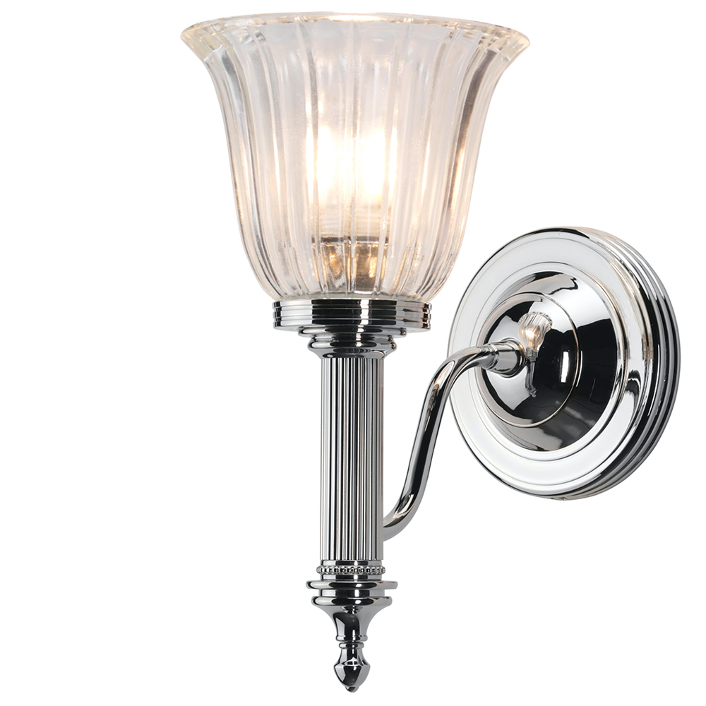 Kinkiet ścienny Carrela glamour chrom - zdjęcie 1