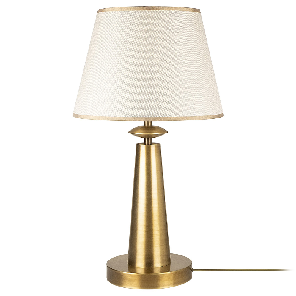Lampa stołowa Ashlesha złota - zdjęcie 1