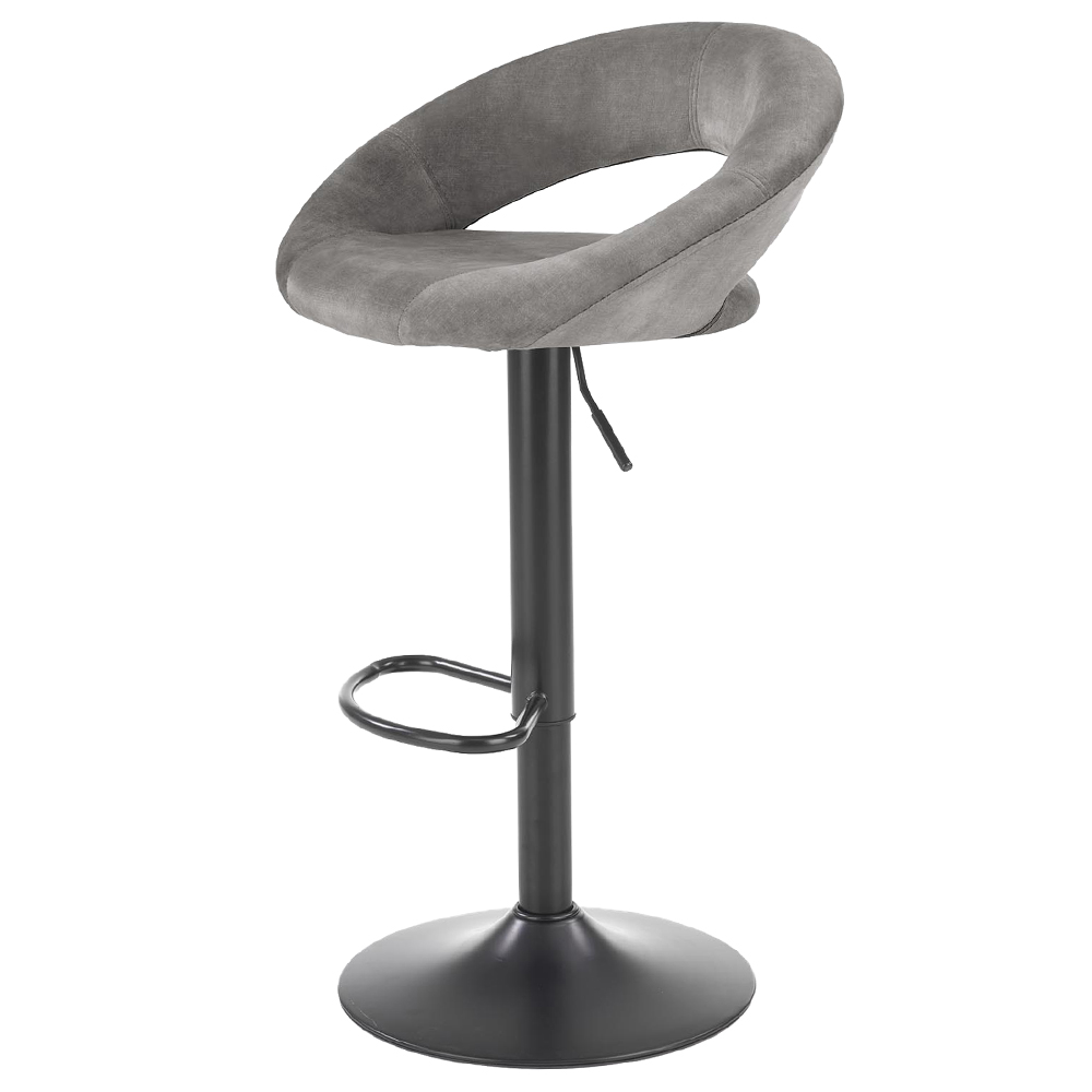 Hoker tapicerowany Wardion popielaty - zdjęcie 1