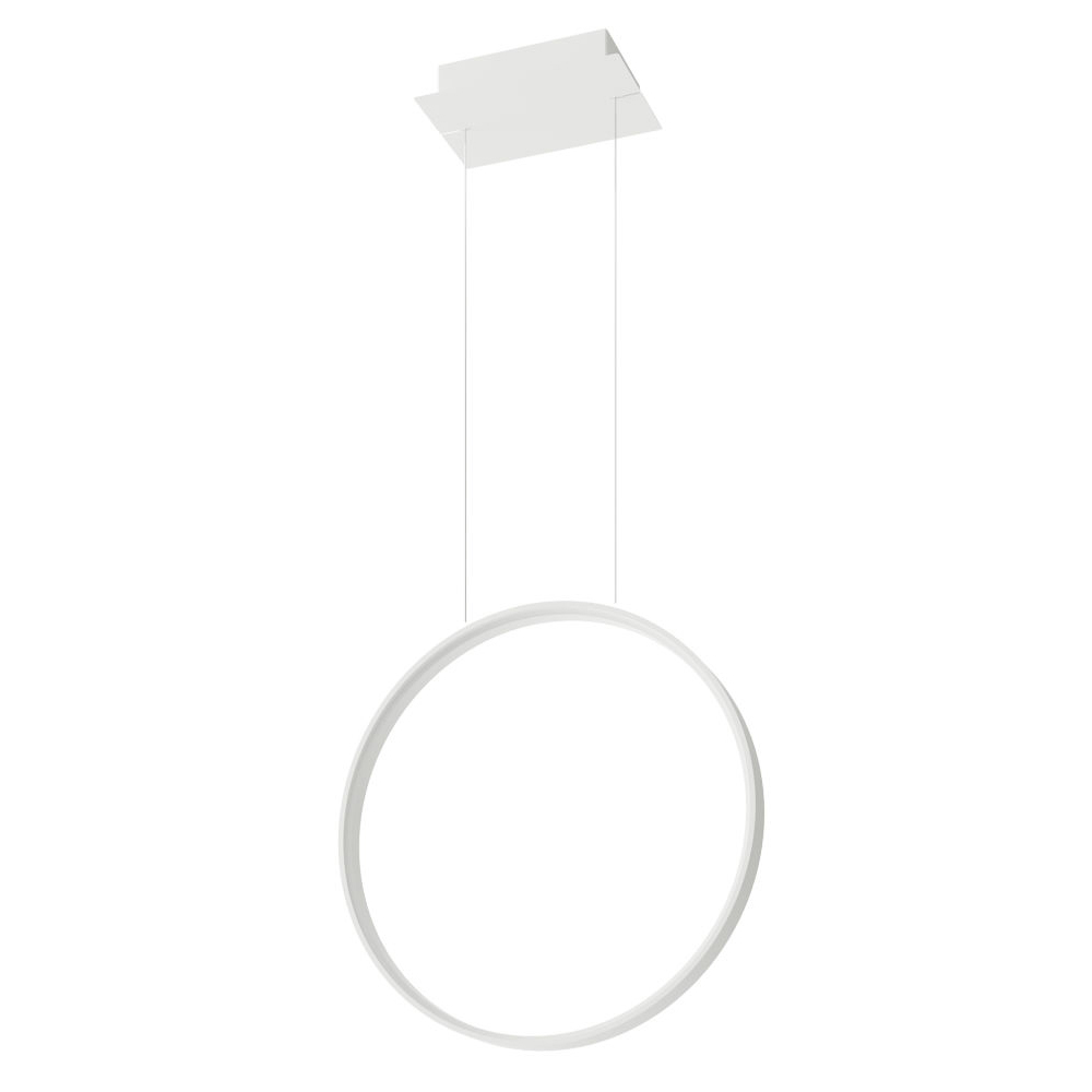 Lampa wisząca Retore średnica 55 cm 3000K biała - zdjęcie 1