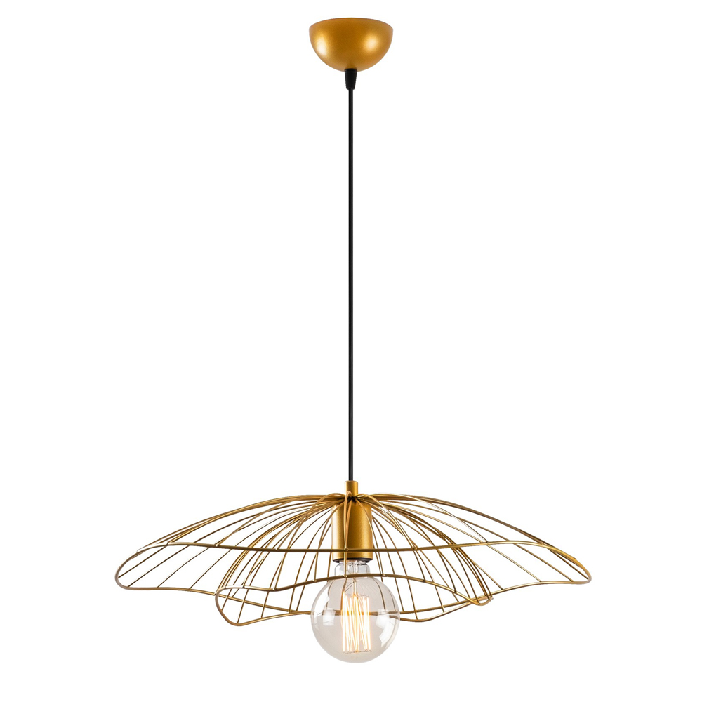 Żyrandol Solanum złoty - zdjęcie 1