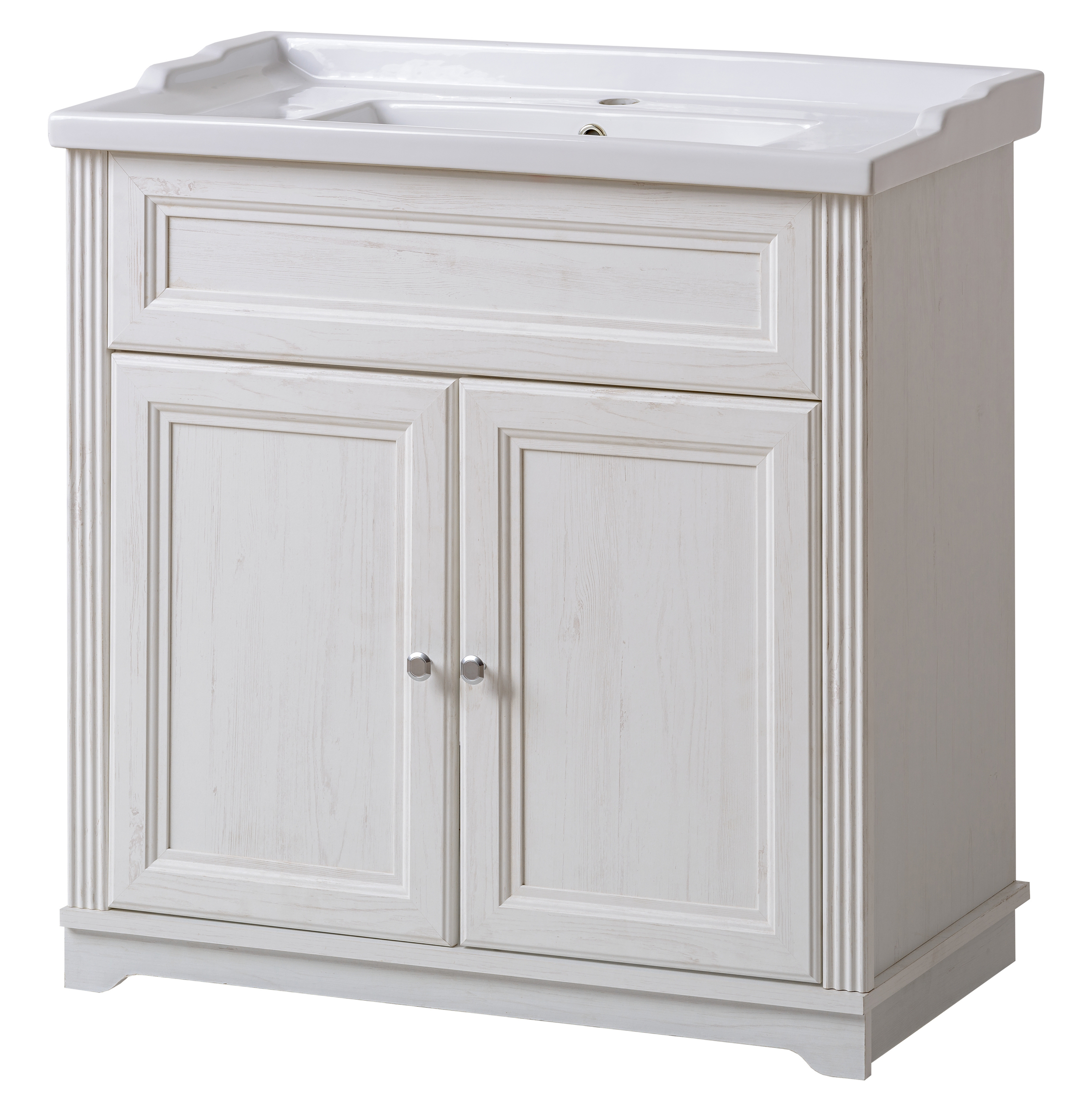 Szafka z umywalką Orsay sosna andersen 80 cm - zdjęcie 1