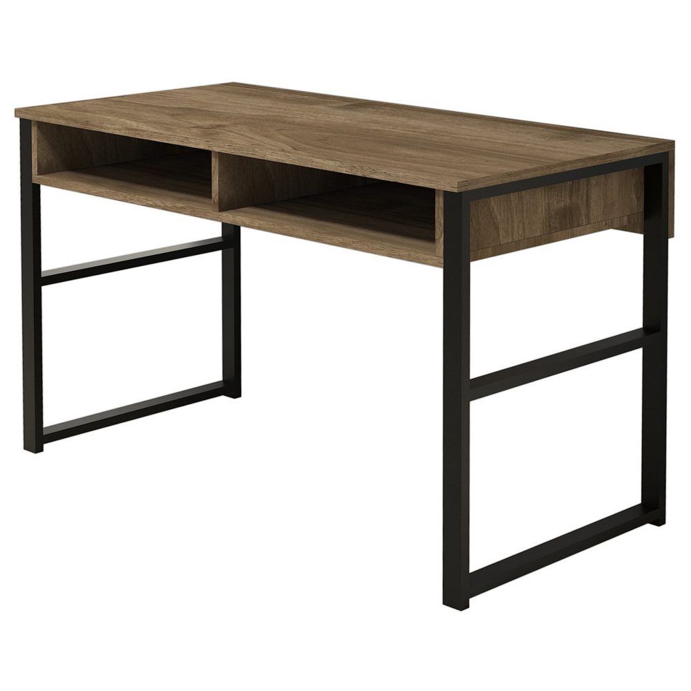 Biurko drewniane Lalir 120x60 cm - zdjęcie 1