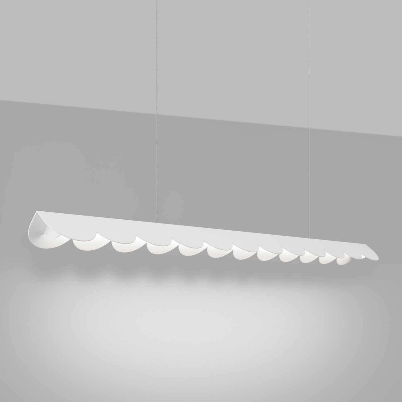 Lampa wisząca Biscuit LED biała 4000K