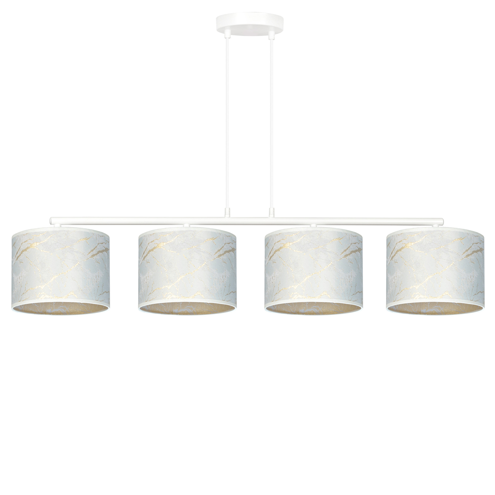 Lampa wisząca Borra x4 97 cm marmur - zdjęcie 1