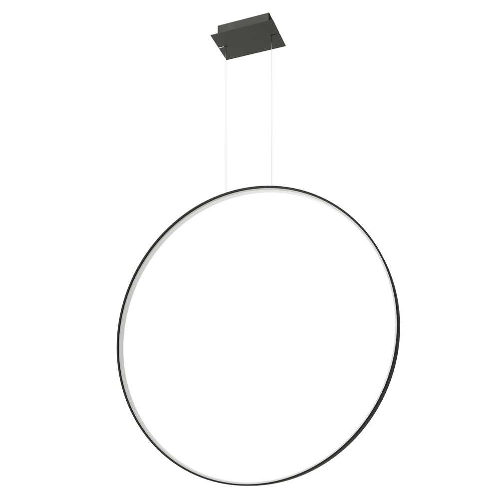 Lampa wisząca Retore średnica 110 cm 4000K czarna - zdjęcie 1