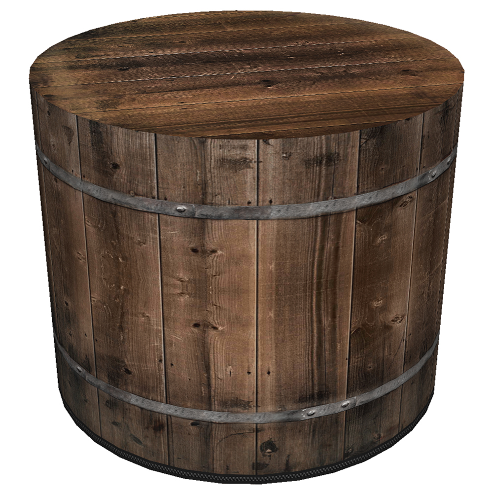 Pufa okrągła Fresvik beczka - zdjęcie 1