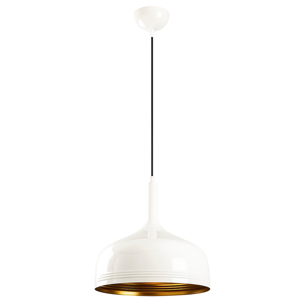 Lampa wisząca Amberson biała - zdjęcie 1