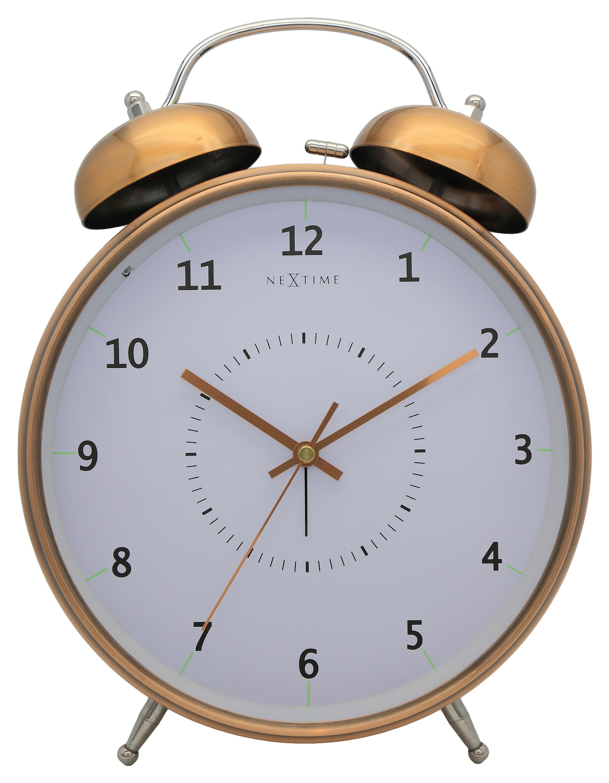 Budzik Wake Up 30x23 cm złoty - zdjęcie 1