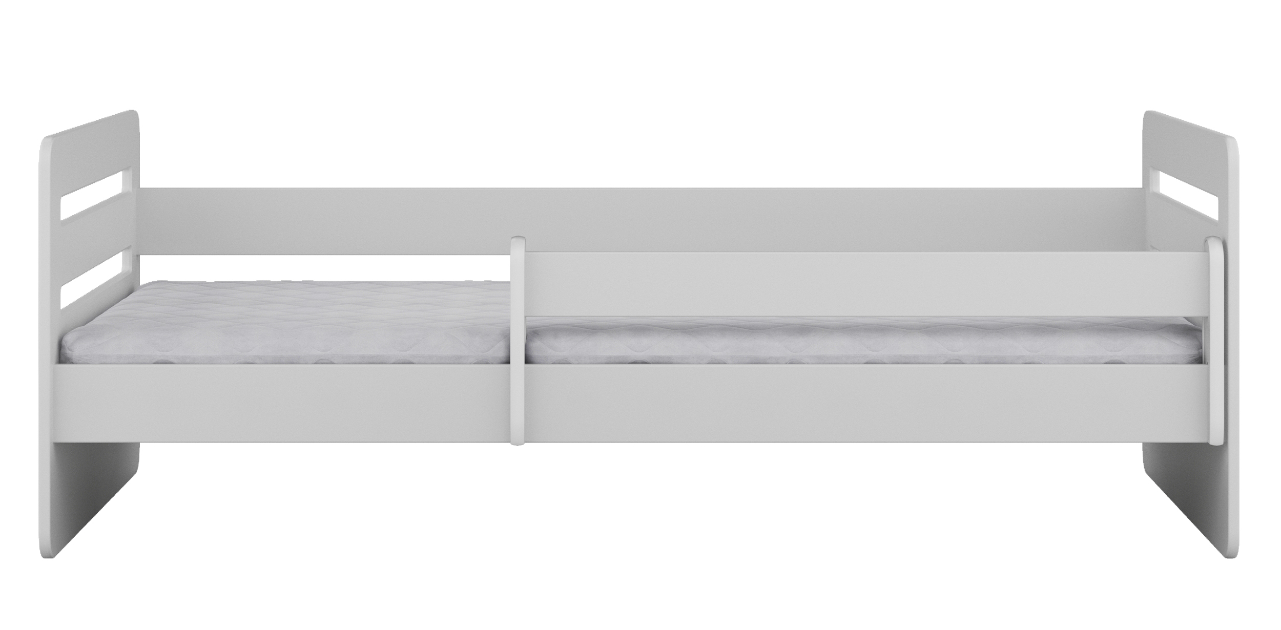 Łóżko dziecięce Brannigan 180x80 cm białe - zdjęcie 1