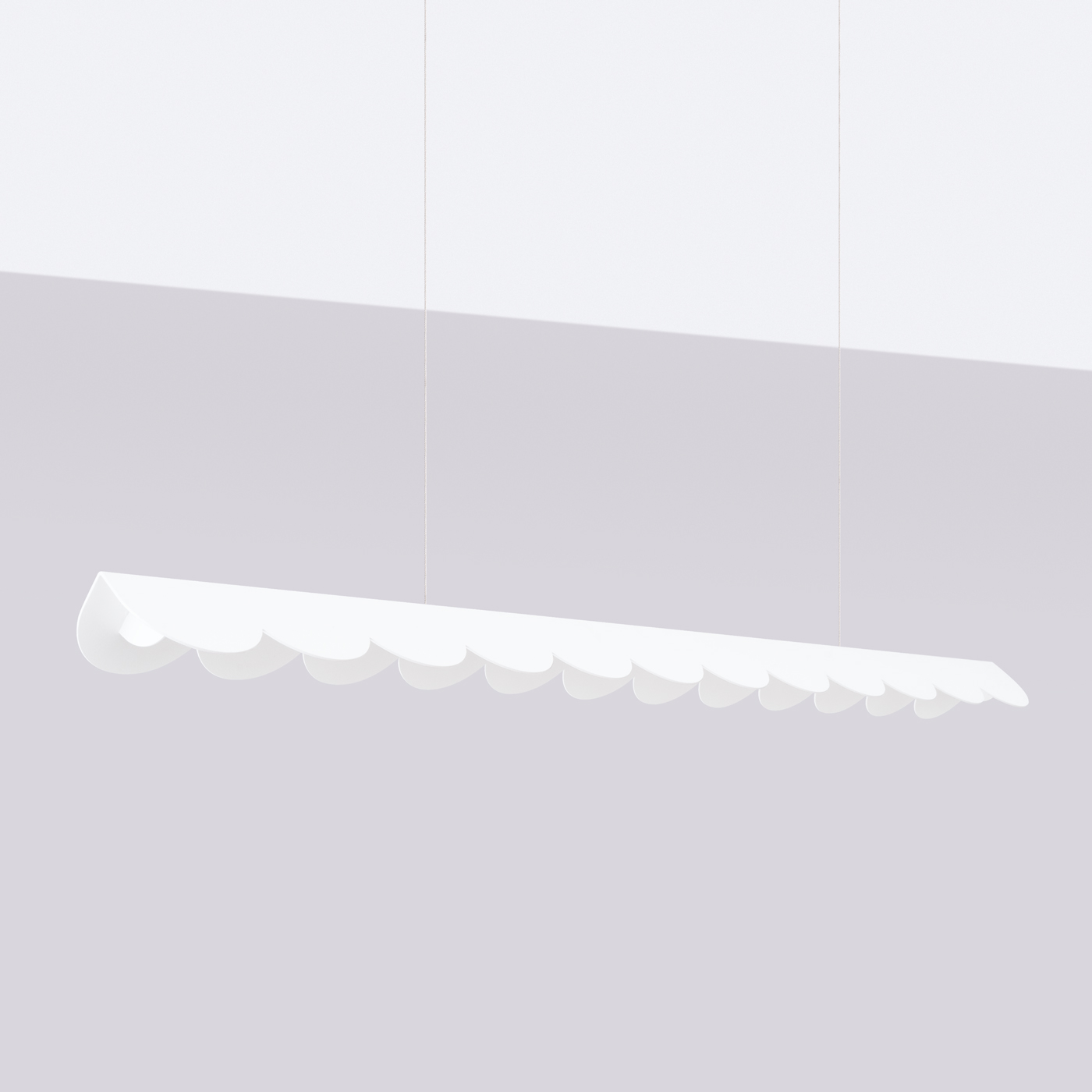 Lampa wisząca Biscuit LED biała 4000K