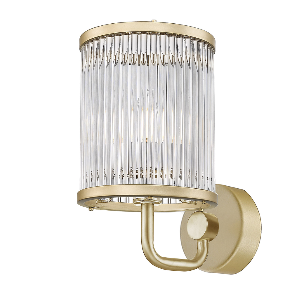 Kinkiet ścienny Bielmonte złoty 15x19,5 cm - zdjęcie 1