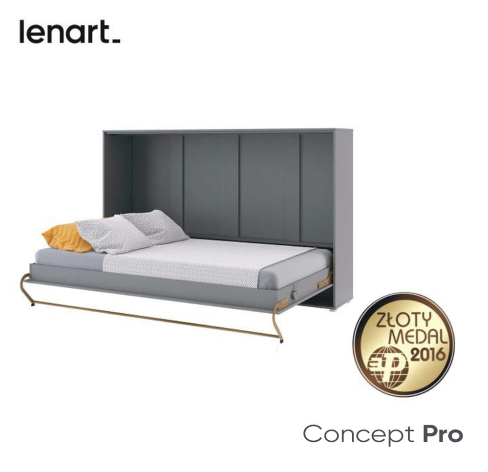 Półkotapczan poziomy Concept Pro 120x200 cm Szary - zdjęcie 1