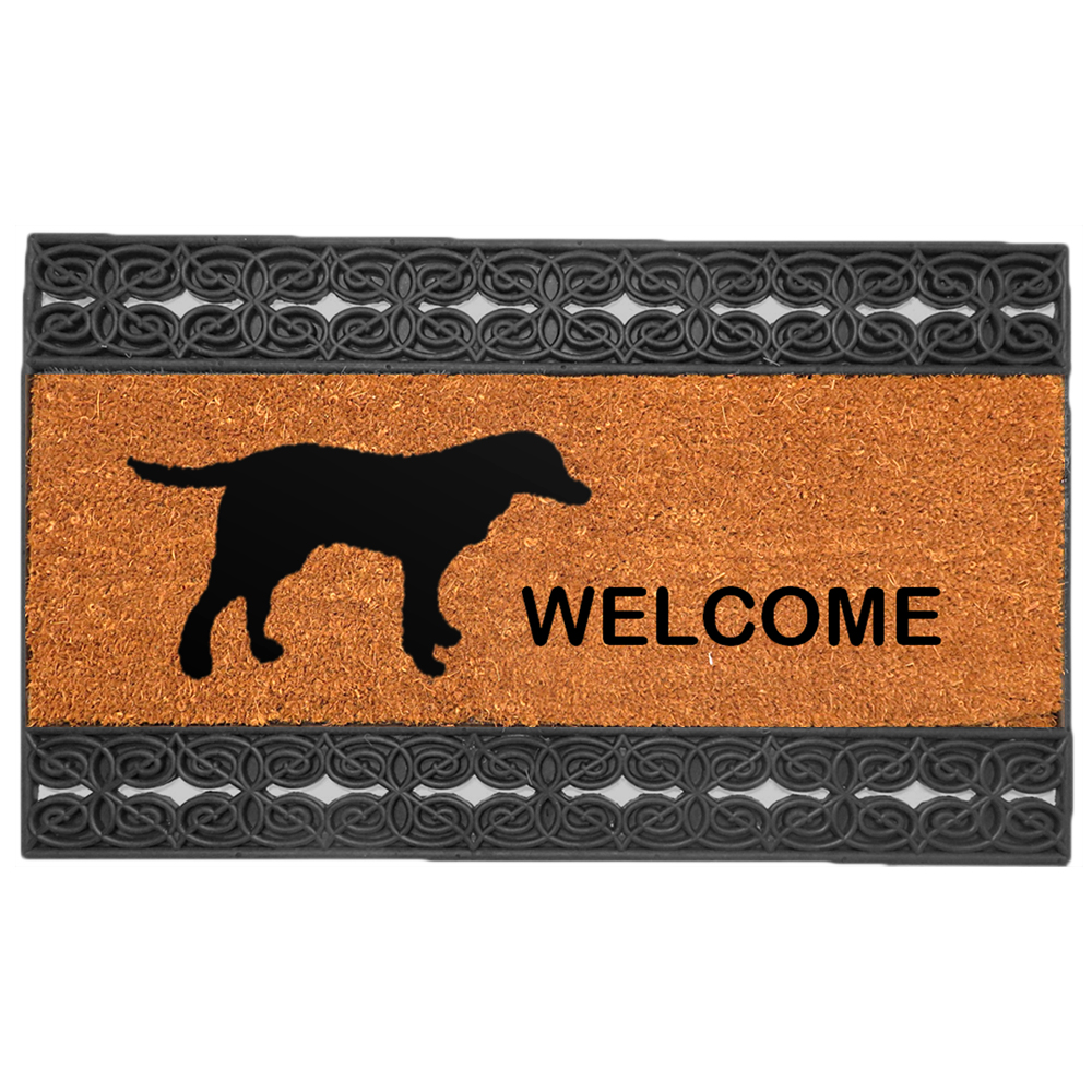 Wycieraczka do butów Mitzi z motywem psa 45x75 cm w stylu glamour - zdjęcie 1