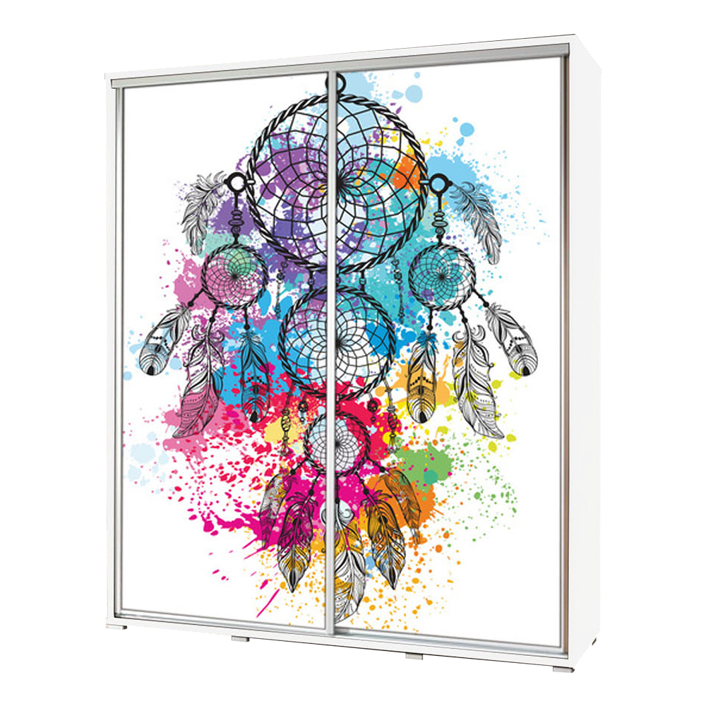 Szafa Wenecja 155 cm Akwarelowy łapacz snów - zdjęcie 1