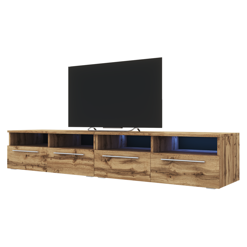 Szafka RTV Phiris Double Dąb wotan - zdjęcie 4