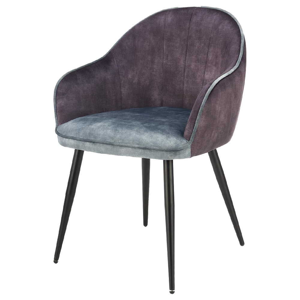 Krzesło tapicerowane Prolsort popielate - zdjęcie 1