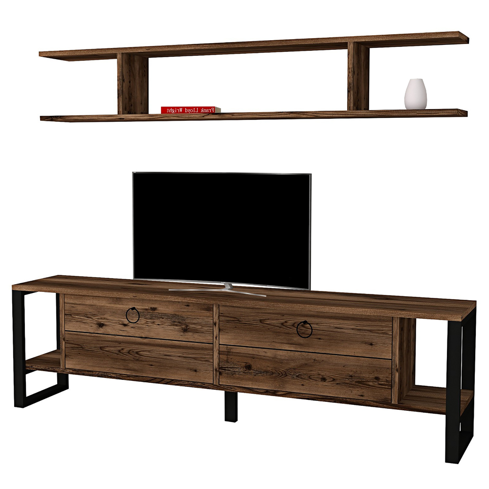 Meblościanka Miosso orzech - zdjęcie 1