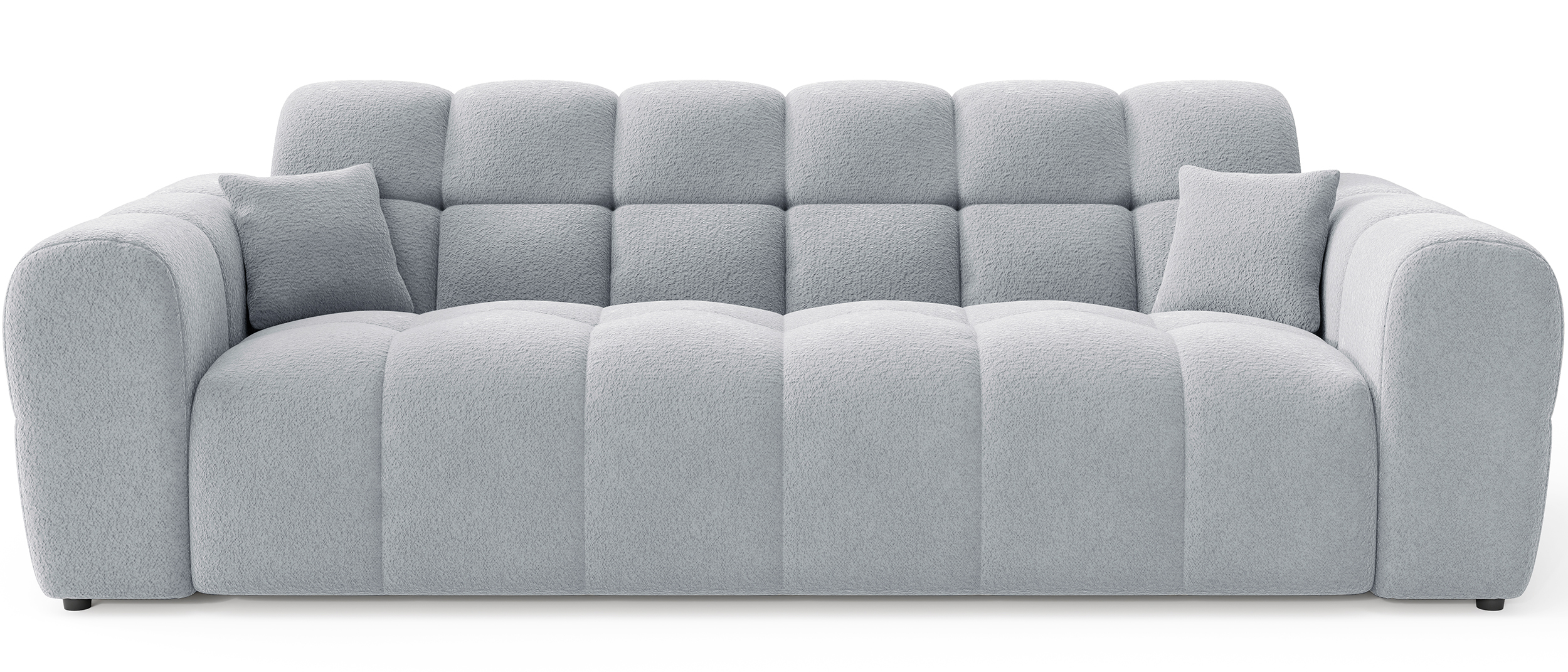 Sofa trzyosobowa Monti jasnoszara szenil