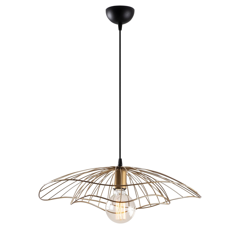 Żyrandol Solanum postarzane złoto - zdjęcie 1