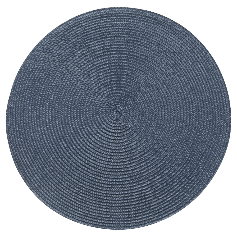 Podkładka pod talerz Hellgrau średnica 38 cm granatowa - zdjęcie 1