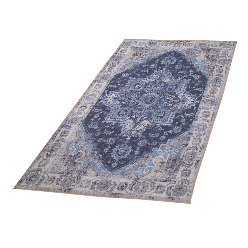 Dywan syntetyczny Netav niebieski - zdjęcie 1