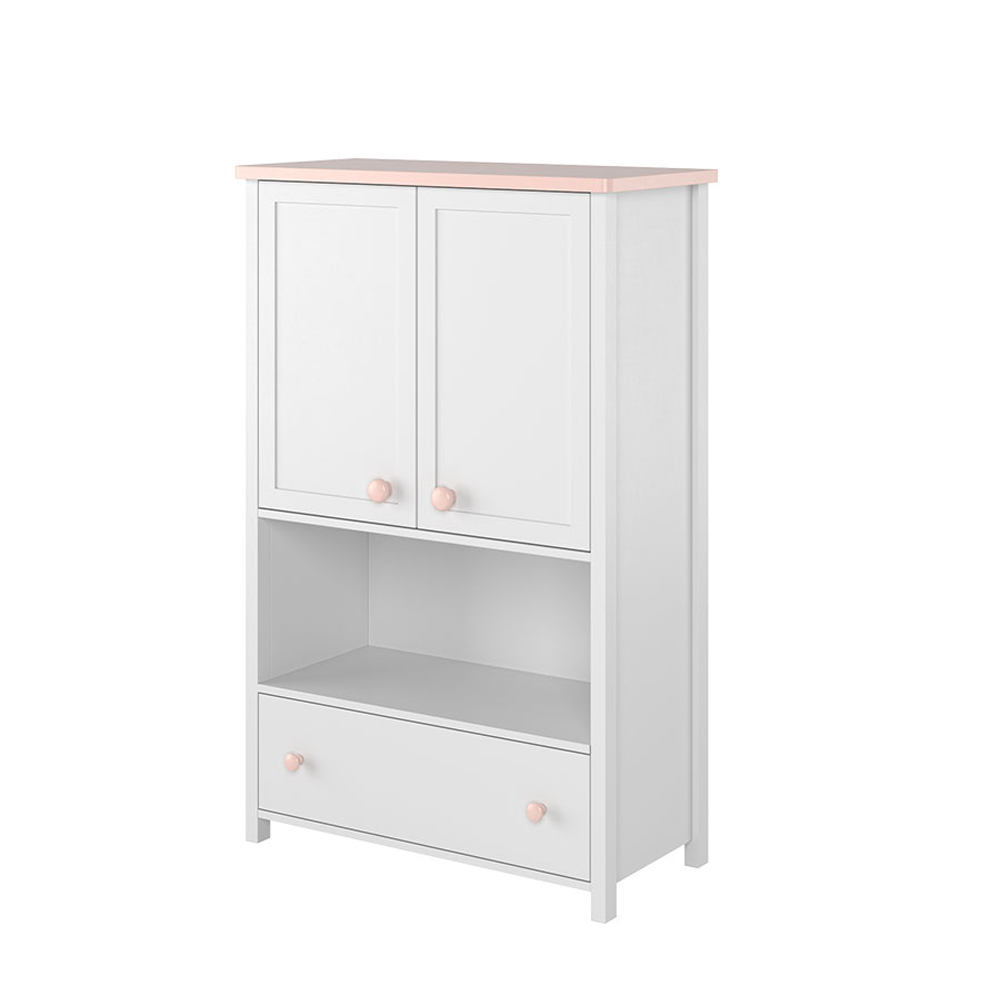 Komoda dziecięca Luna 131 cm z szufladą - zdjęcie 1