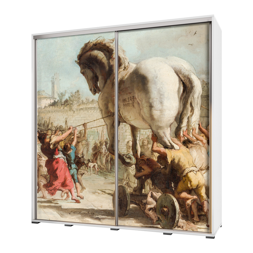 Szafa Wenecja 205 cm Troja - zdjęcie 1