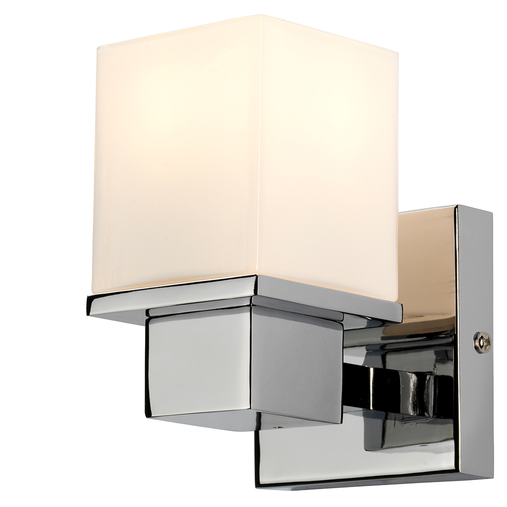 Kinkiet ścienny Gevie klasyczny chrom - zdjęcie 1