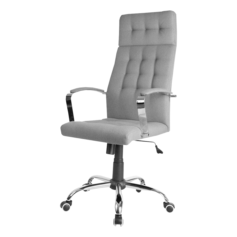 Fotel biurowy Kalldrun szary - zdjęcie 1