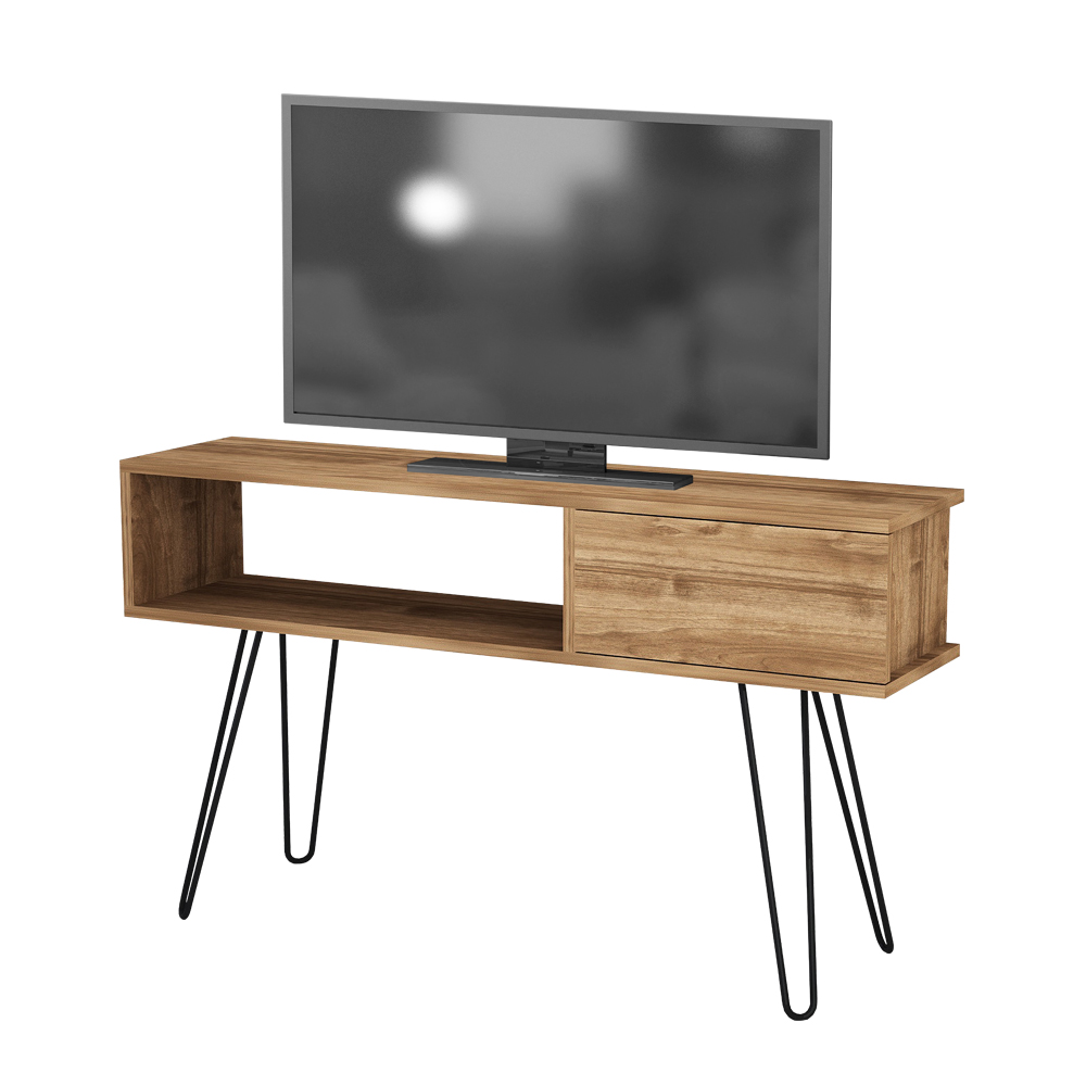 Szafka RTV Harp orzechowa - zdjęcie 1