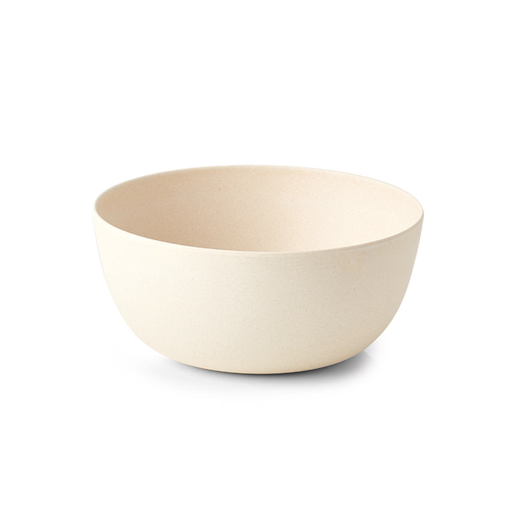 Miska Lanchy z włókna bambusowego średnica 18 cm kremowa - zdjęcie 1