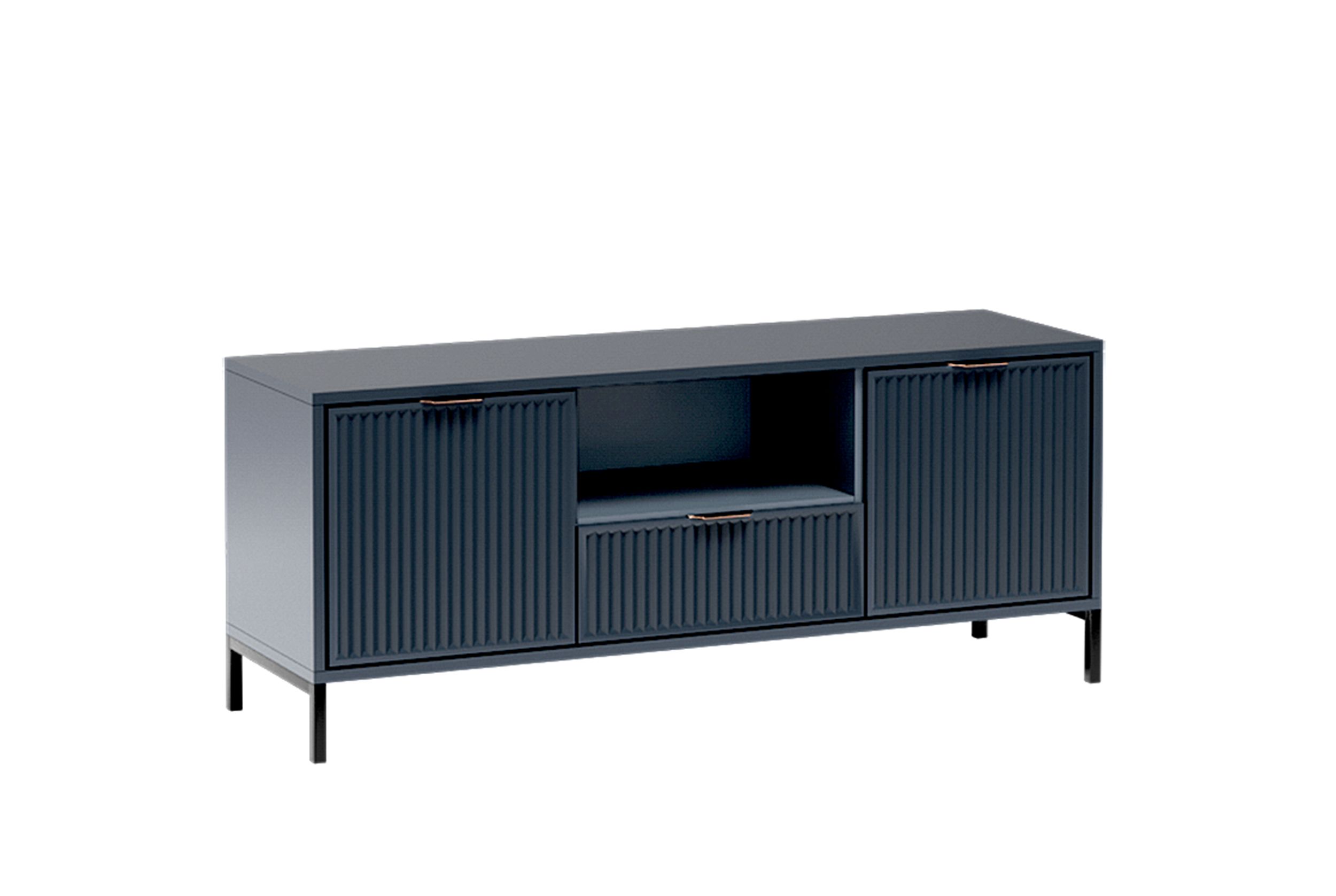 Szafka RTV Passimo 135cm ciemny granat - zdjęcie 1