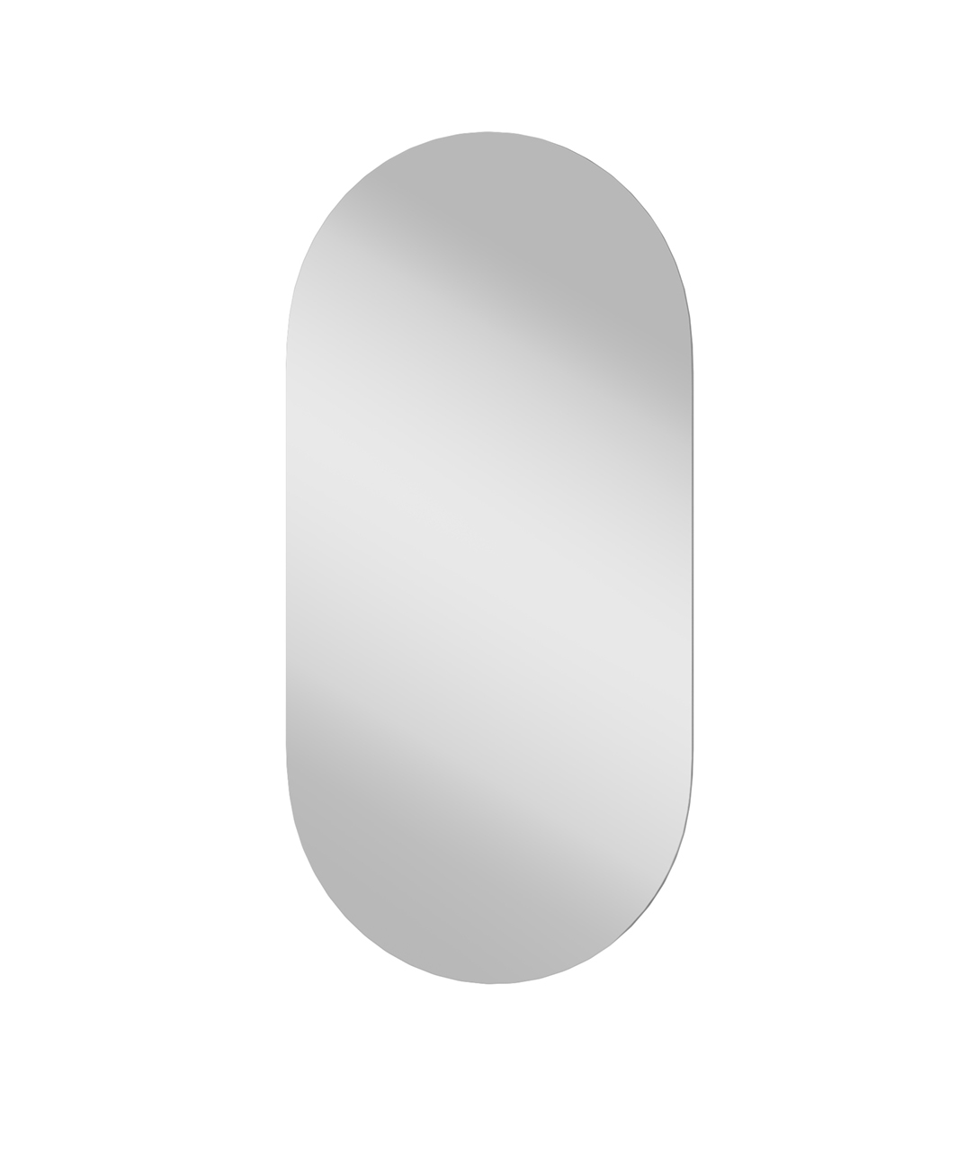 Lustro ścienne owalne Harmony 45 x 90 cm - zdjęcie 1