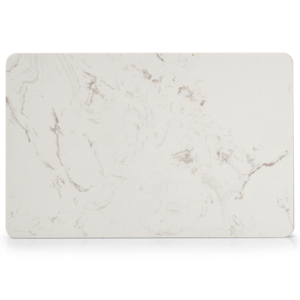 Taca do serwowania Kaste z marmuru biała - zdjęcie 1