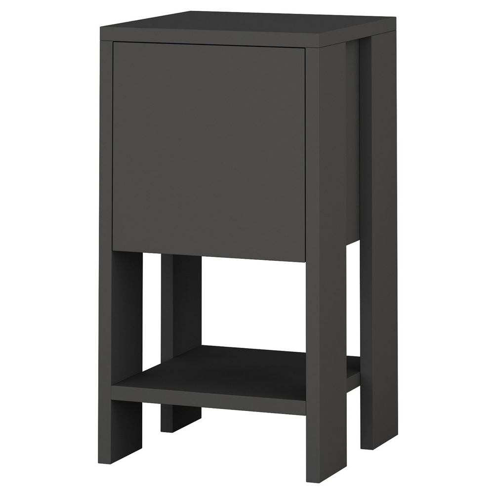Szafka nocna Emeno minimalistyczna antracytowa - zdjęcie 1
