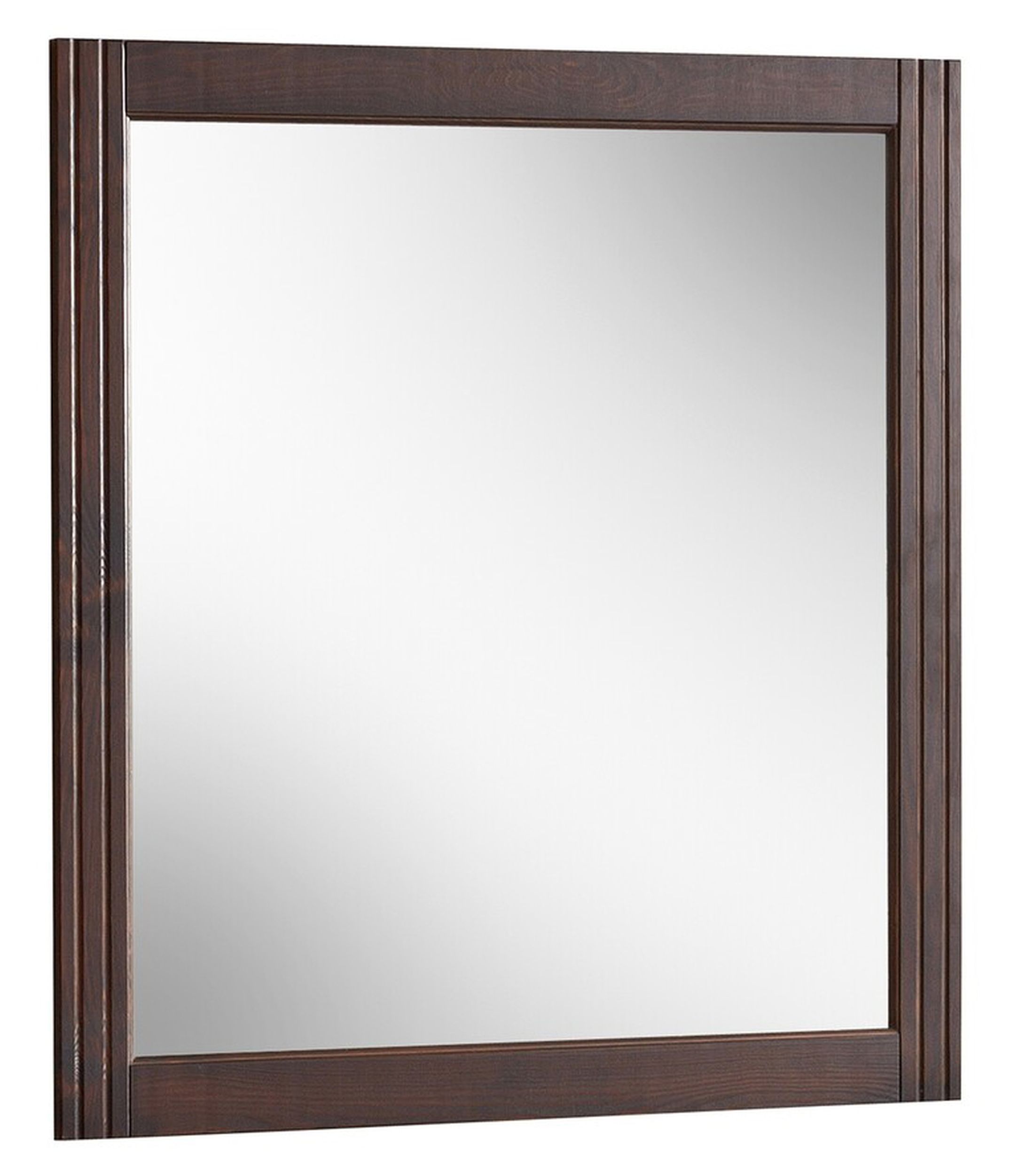 Lustro ścienne Molino 80x73 cm naturalne drewno - zdjęcie 1
