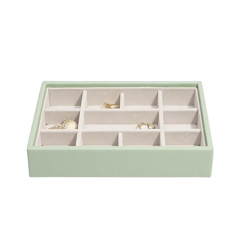 Szkatułka na biżuterię Mini Trinket Layer cm zieleń szałwi - zdjęcie 1