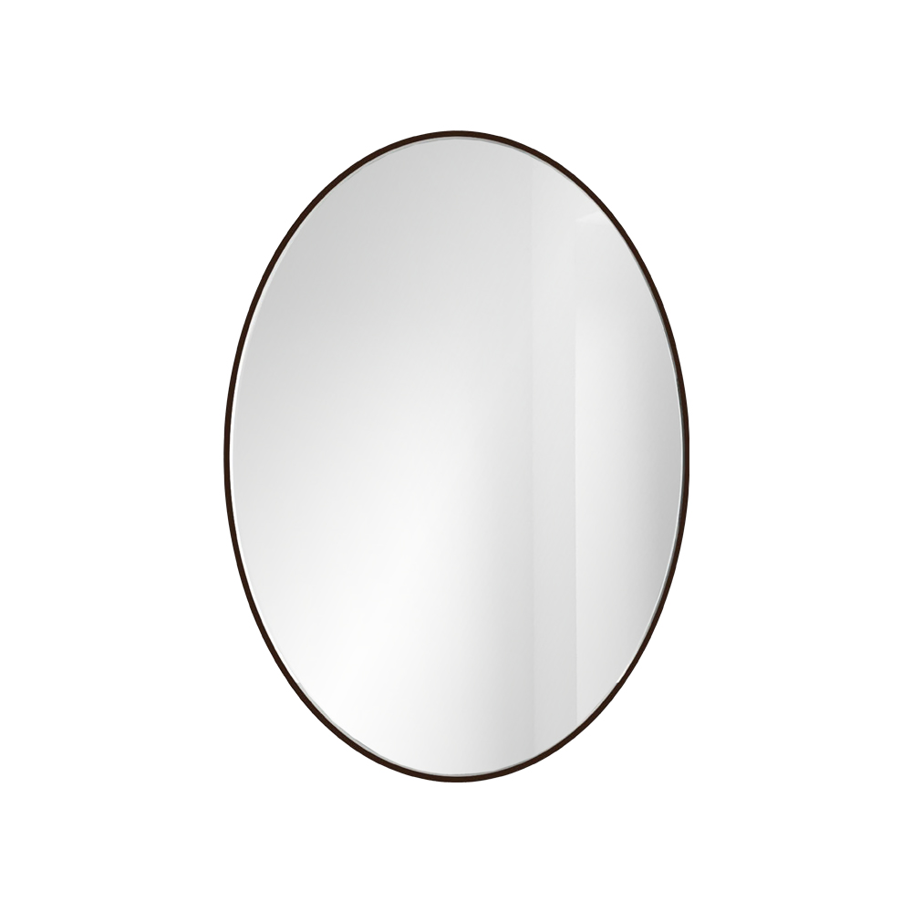Lustro Scandi Slim owalne czarne - zdjęcie 1