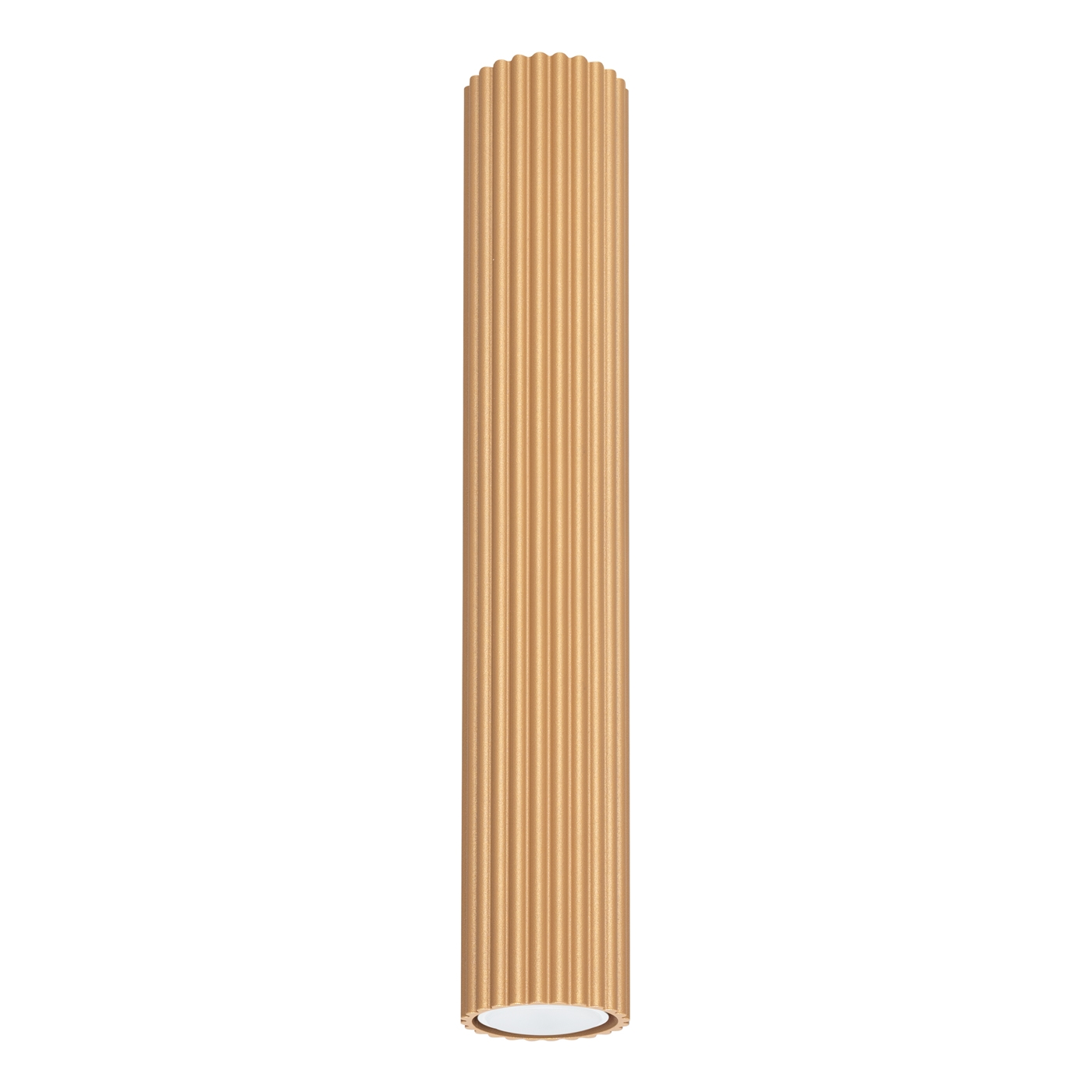 Plafon Karbon 40 cm złoty
