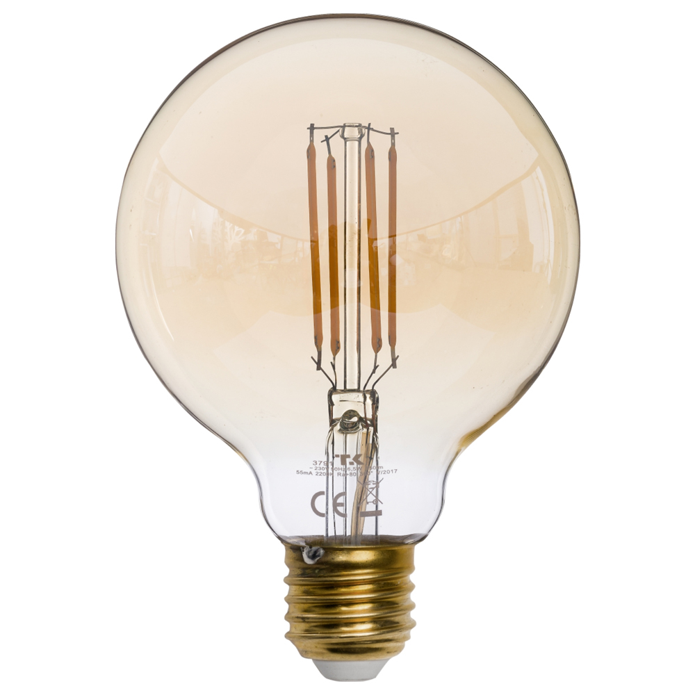 Żarówka dekoracyjna Lighte G95 bursztynowa - zdjęcie 1