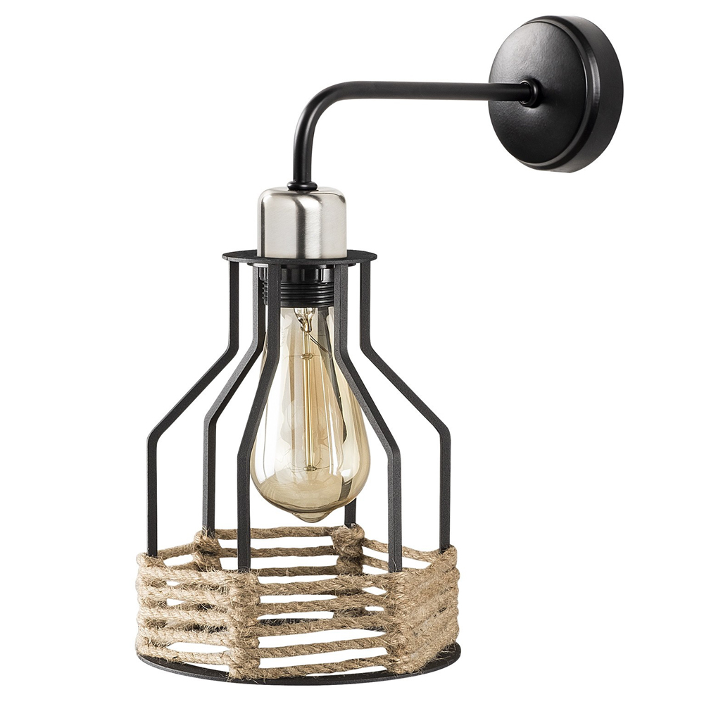 Kinkiet ścienny Trunica czarny - zdjęcie 1