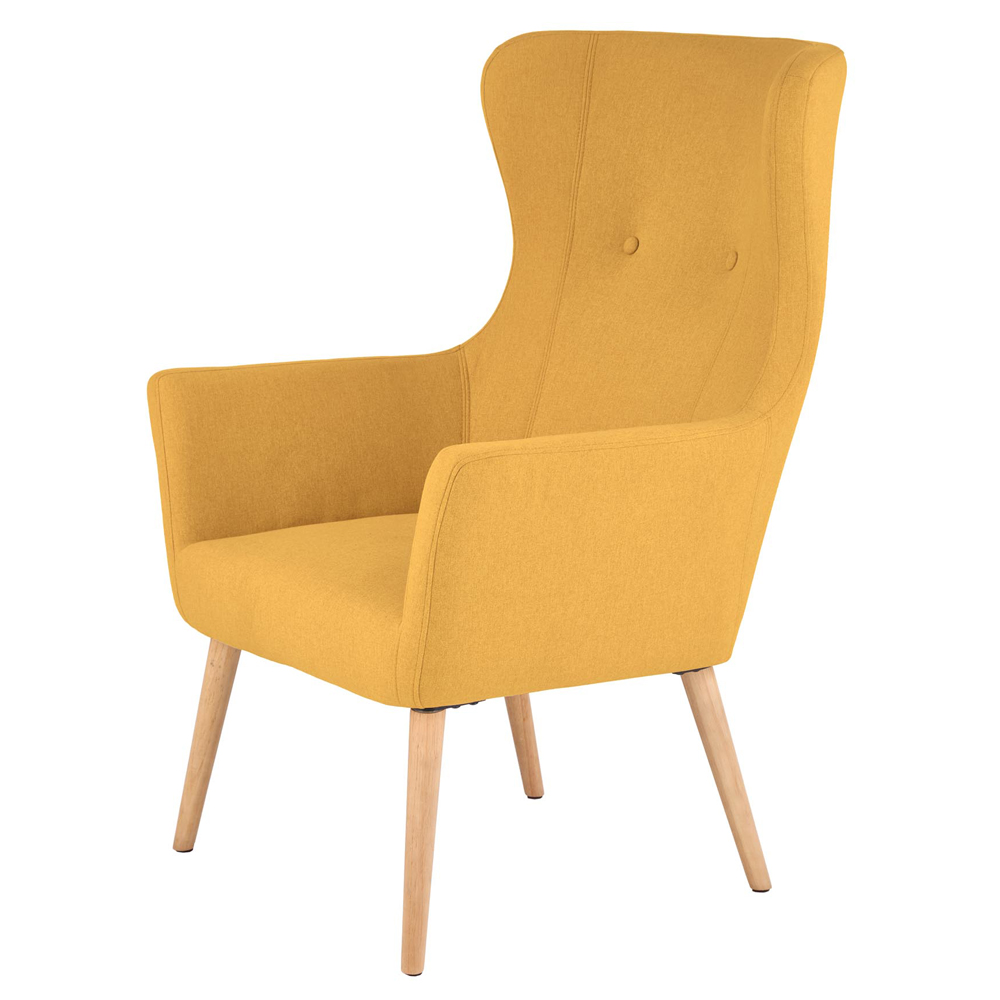 Fotel Emifban żółty