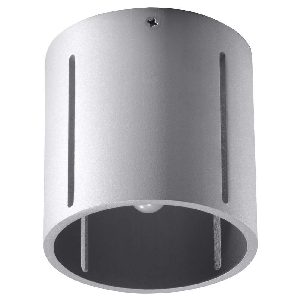 Spot sufitowy Zenz średnica 10 cm szary - zdjęcie 1