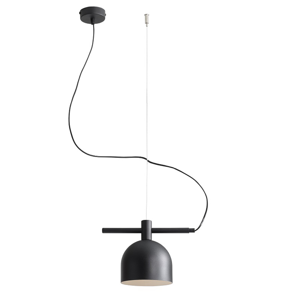 Żyrandol Fiene x1 czarny - zdjęcie 1