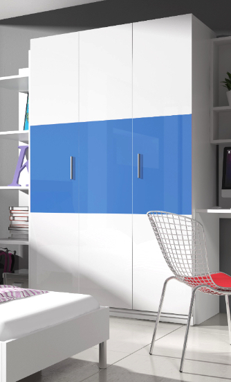 Szafa Melidre Niebieski  - zdjęcie 1