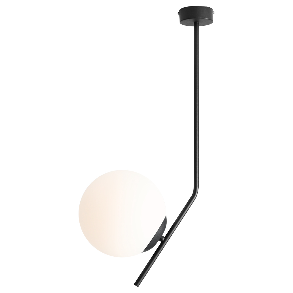 Lampa wisząca Pipeally 64 cm czarna - zdjęcie 1