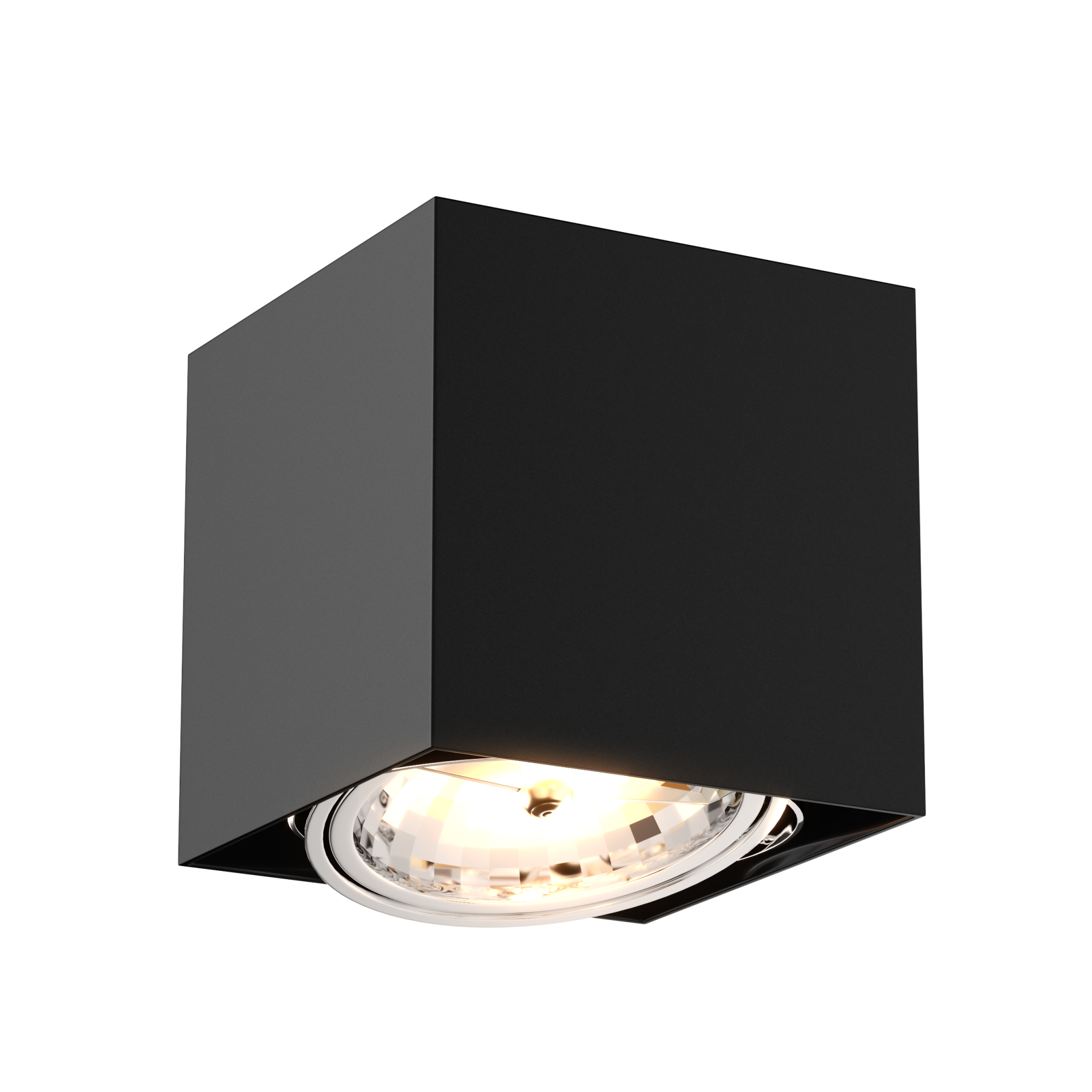 Spot Gabella kwadratowy czarny 12 cm - zdjęcie 1