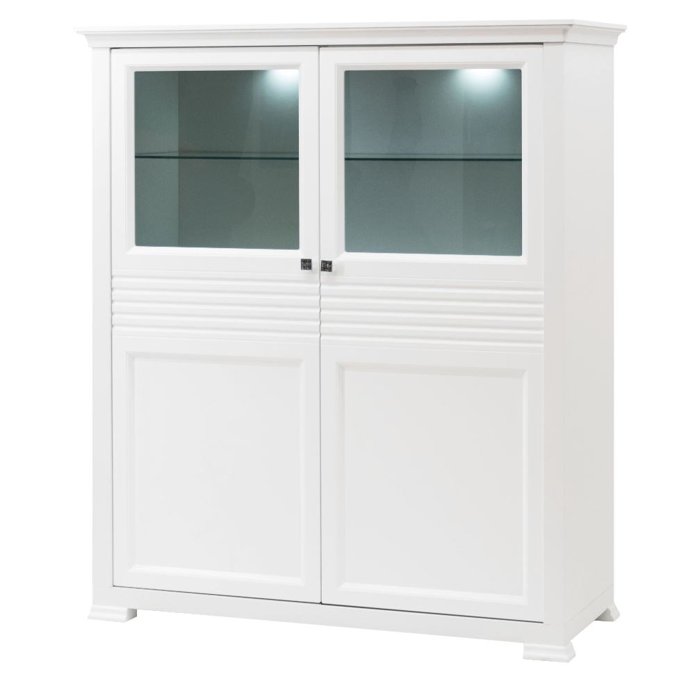 Witryna Purrl 122 cm z LED - zdjęcie 1