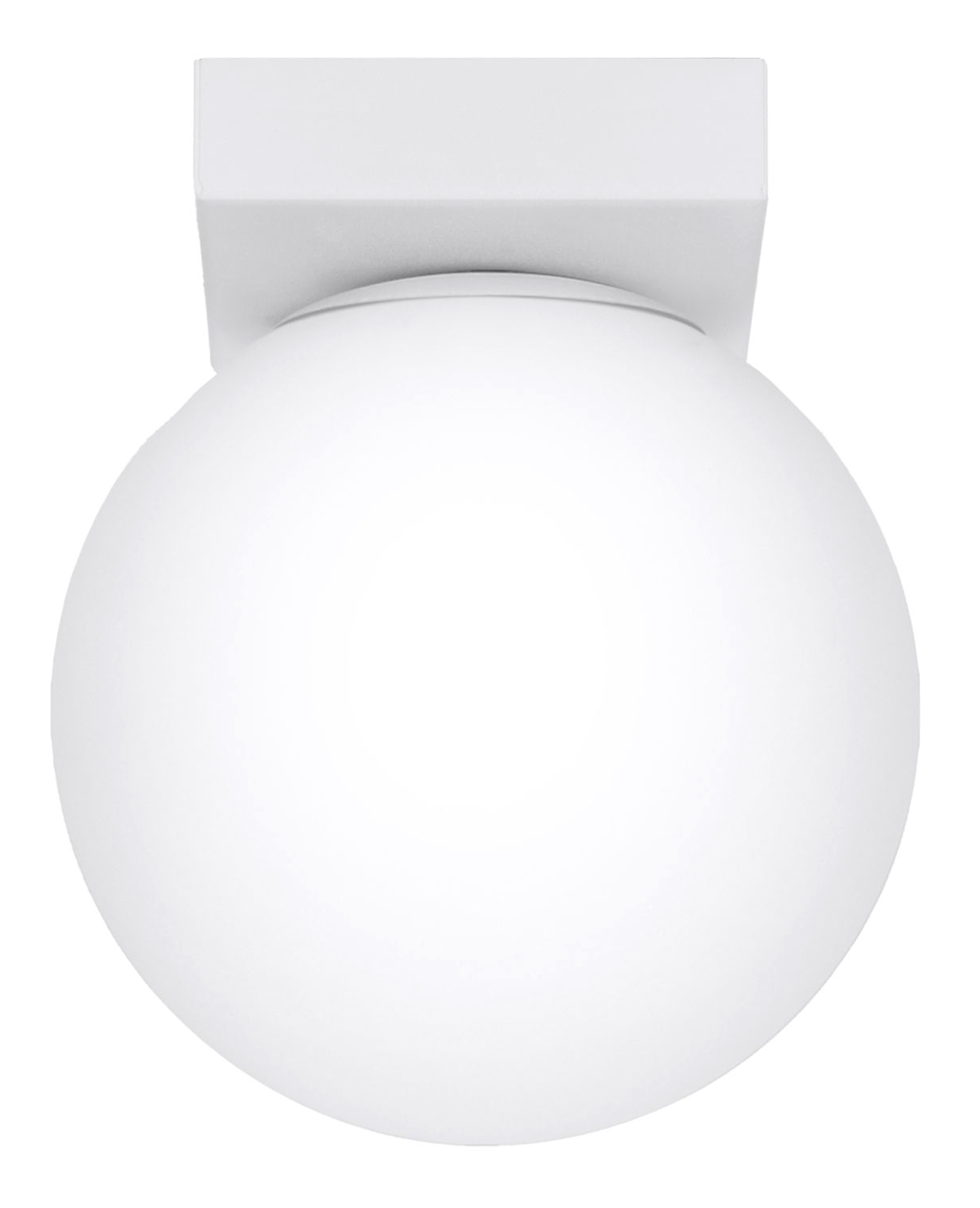 Plafon Crosians 14,5x12 cm x1 biały - zdjęcie 1